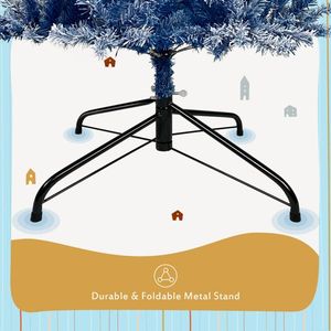 Albero di Natale di Lusso in Pino di Alta Qualità a Batteria, Pieghevole a Forma di Stella con Luci LED e Decorazioni per Esterni - Product Image 5