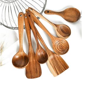Fabriqué en Inde, respectueux de l'environnement, compatible lave-vaisselle, ustensiles à salade pour la cuisine à domicile, fabriqué en Inde - Product Image 4
