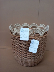 8. Juego de Cestas de Almacenamiento de Ratán Premium, Amplias y Duraderas, Tejidas a Mano, con Asas, para un Almacenamiento Natural y Acogedor en el Hogar - Product Image 3