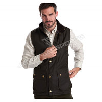 Gilet de chasse sportif d'extérieur 2026 – Nouveauté très prisée pour homme, respirant, grande taille, coupe-vent, fermeture éclair, en toile de coton ciré 100 %