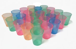Verres en plastique incassables design pour la maison et la cuisine, pour l'eau, le lait, les jus, les cocktails, les milkshakes, les sodas, noir - Product Image 5