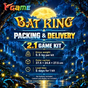 ชุดอุปกรณ์เกมอาร์เคด Bat King 2.1 สำหรับโครงการบันเทิงผู้เล่น 2 4 6 8 10 คน - Product Image 5