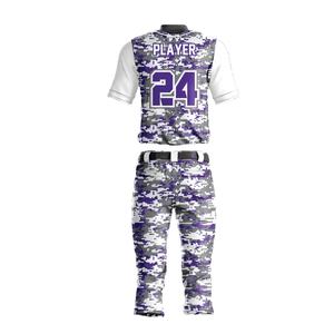 Nouvelle arrivée 100% Polyester Baseball et Softball uniforme ensemble respirant sport équipe formation porter grande taille disponible - Product Image 3