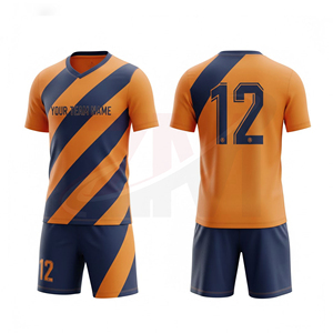 ชุดฟุตบอล OEM แบบกำหนดเองขายส่ง ชุดแข่งฟุตบอล เสื้อฟุตบอล ชุดทีมสโมสร เสื้อฟุตบอล ชุดแข่งฟุตบอล - Product Image 1