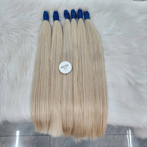 ผมต่อสีบลอนด์พรีเมียม 100% ผมเวียดนามแท้แบบตรงธรรมชาติ  ความยาว 8-40 นิ้ว - Product Image 2