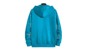 Fabricant de sweats à capuche streetwear, broderie vieillie, strass, délavage acide, délavage à la pierre vintage, MOQ 10, personnalisé - Product Image 2