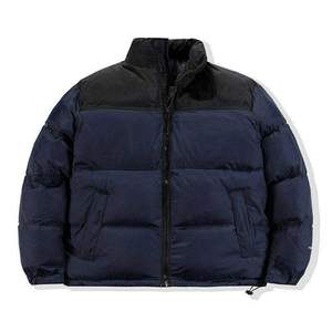 Fully Customized Men's Waterproof Canvas Puffer <b>Jackets</b> Polyester Wadding Filled Winter DDP Shipping - Product Image 2