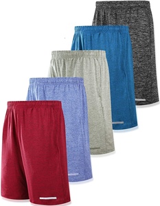 Short de basket-ball en maille pour hommes, vente en gros, été, haute qualité, luxe, polyester, personnalisé, blanc, uni, nouvelle collection 2022 - Product Image 1
