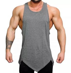 Camiseta sin mangas de algodón de verano para hombre, Fitness Camiseta de punto para gimnasio transpirable, venta al por mayor, diseño sin mangas personalizado superventas - Product Image 1