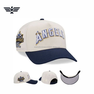 Custom 3D Embroidered 6 Panel Snapback <b>Baseball</b> <b>Cap</b> | Flat Brim Adjustable Polyester/Cotton Sports <b>Cap</b> | OEM/ODM Custom Logo | - Product Image 3