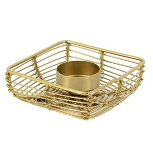 Support de Bougie Chauffe-Plat en Métal Premium, Décoration Diwali, Design Élégant, Décoration de Table, Centre de Table Festif pour la Maison et le Temple - Product Image 4