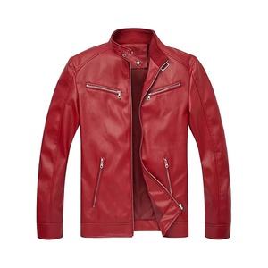 Chaquetas de Cuero Nuevas de Temporada Invernal, Chaqueta de Cuero Genuino 100% Original de Alta Calidad Personalizada - Product Image 1