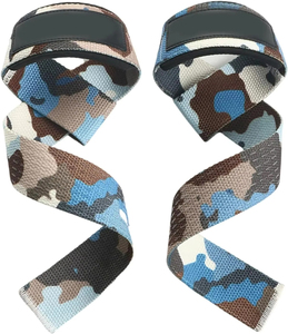 SINEWY SPORTS LS-388 High Stretch Nylon <b>Elastic</b> Adjustable Fitness Straps Camouflage Gym Weightlifting Powerlifting Bodybuilding - Product Image 3
