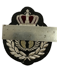 Badges en dentelle écologiques en gros, broderies à coudre, personnalisation 3D, accessoires broches faites à la main à coudre, taille personnalisée - Product Image 3