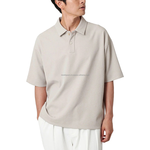 T-shirt personnalisé pour homme, col rond, brodé, en mélange de coton et de soie, respirant, anti-plis, séchage rapide, décontracté, pour l'été, vente en gros - Product Image 1