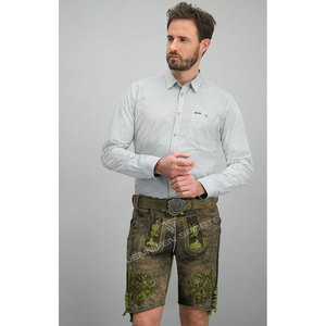 Pantalones Cortos de Cuero de Gamuza para Hombre, Estilo Bávaro, Diseño Sólido, Disfraz Alemán, Diseño de Logotipo Personalizado, Proveedor Mayorista - Product Image 3