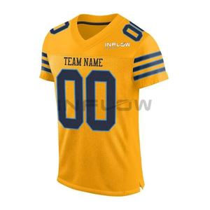 Uniforme de Fútbol Americano para Hombres, Mujeres y Jóvenes, Diseño Personalizado con Nombre y Número del Equipo, Transpirable para la Temporada de Verano - Product Image 3