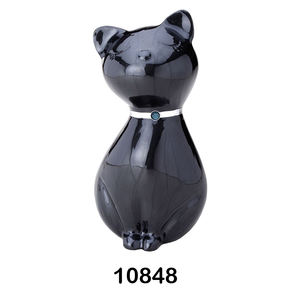 Urne funéraire en laiton pour chat, 9 pouces, finition nacre blanche, pour la conservation des cendres, conçue pour honorer la vie - Product Image 6