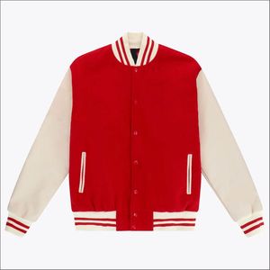 OEM Men's Vintage 2026 Polyester Varsity <b>Jacket</b> Custom Embroidered Logo Solid Pattern Front Standout <b>Winter</b> Clothes - Product Image 1
