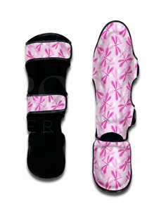Protège-tibias Muay Thai pour enfants, couleur unie, légers, protection des pieds pour le kickboxing, entraînement d'arts martiaux, protège-tibias de boxe pour le sparring - Product Image 4