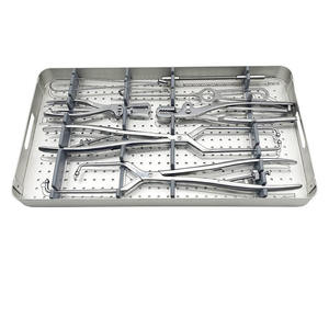 Broken <b>Screw</b> and Implant Removal Instrument <b>Set</b> with Sterilization Box German Standard instruments CE ISO By Grip Surgical - Product Image 5