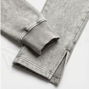 Lightweight Men Acid Washed <b>Tracksuit</b> Breathable Comfortable Sports Wear Gym Workout Activewear Custom Jogger Suits Gear - Product Image 6