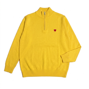 ผู้ผลิตเสื้อสเวตเชิ้ตคอเต่าแขนยาวทรงโอเวอร์ไซส์แบบซิป ¼ ตัว สีพื้น ระบายอากาศได้ดี เป็นมิตรกับสิ่งแวดล้อม ขายส่ง - Product Image 2