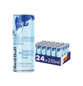 Red Bull Glacier Edition Framboise Givrée 24x250ml en canettes, directement de l'usine, fabricant Red Bull GmbH Autriche - Product Image 3