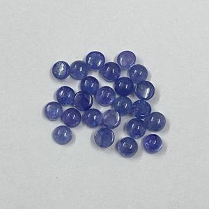 Meilleurs cabochons de couleur moyenne 7mm pierres précieuses en vrac de tanzanite naturelle matériaux de fabrication de bijoux rentables du fournisseur vérifié - Product Image 2