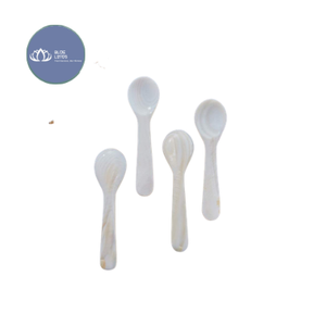 Cuchara de Caviar de Nácar Premium Sostenible, de Alta Calidad, de Lujo, Ecológica, Hecha a Mano, Color AZUL, ¡EN OFERTA! - Product Image 2