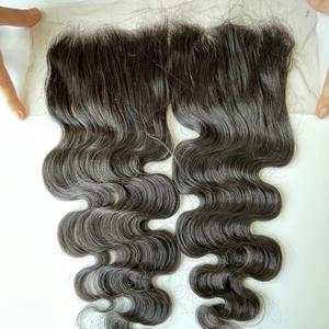 Full <b>Lace</b> <b>Closure</b> Frontal Vietnamese Hair Natural Wave Remy Hair 100% Virgin Human Machine Double Weft Vietnam Factory Wholesale - Product Image 5