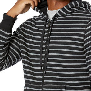 Sudadera de secado rápido para hombre con logo personalizado, transpirable, de manga larga, básica, de mezcla de algodón para hombre - Product Image 6