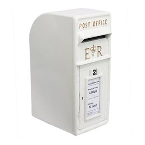 Cast Iron ER Letter Box Rust Resistance Easy Mount Custom Wedding Post Box Blue Powder Coated Wholesale Price - Product Image 4