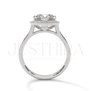 925 <b>Silver</b> <b>Silver</b> <b>Ring</b> For Women <b>Solitaire</b> Heart Cut Diamond <b>Ring</b> for Everyday Wear Office Use And Wedding Elegant Gift - Product Image 5