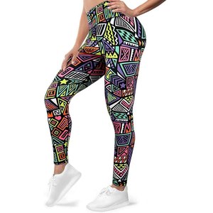 Leggings Deportivos para Mujer, Cintura Alta, Sin Costuras, Pantalones de Yoga, Elásticos, Transpirables, para Correr, Deportes, Push Up, Ropa Deportiva - Product Image 5