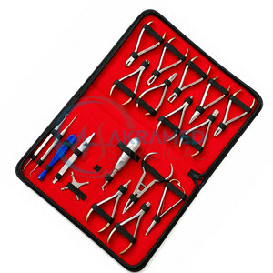 Kit de 19 Piezas de Instrumentos Dentales de Ortodoncia, Juego de Herramientas Dentales Profesionales de Acero Inoxidable - Product Image 6