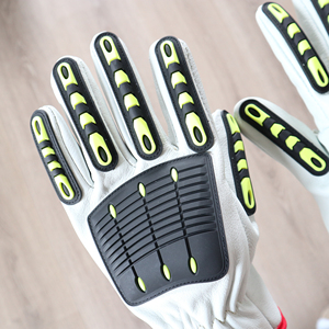 <b>Foam</b> Cut Resistant Safety Gloves Work Resistant <b>Waterproof</b> Windproof TPR Impact Breathable - Product Image 4