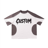 T-shirt tendance surdimensionné 2026 personnalisé avec impression sérigraphique, sérigraphie et tissu de haute qualité pour unisexe