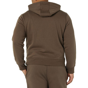 Sudadera con capucha y cremallera para hombre, estilo urbano, de mezcla de algodón premium, talla grande, con cremallera frontal, directo de fábrica OEM - Product Image 6