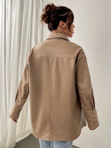 Top Corto de Piel Sintética para Mujer, Ajustado, Estilo Urbano, Sin Mangas, Informal, para Club, Camisa de Piel Sintética Suave, Atuendo Moderno para Fiesta - Product Image 3