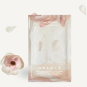 มาส์กหน้า NEEDLY Peony Jelly Mask 33 มล. ไฮยาลูรอนิค แอซิด สำหรับผู้ใหญ่ ผู้หญิง แผ่นมาส์ก - Product Image 2