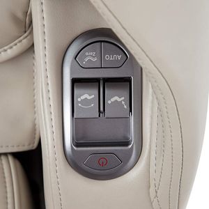 Fauteuil de massage Shiatsu moderne pliable à gravité zéro avec double rail, chauffage du dos et des mollets, support de téléphone et fonction bascule - Product Image 4