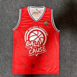 Maillot de basket-ball sur mesure, vêtements de sport de qualité supérieure, maillot d'équipe de basket-ball, design personnalisé, tissu en maille 100% polyester - Product Image 1