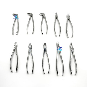 DMD 10 PCS Manual Dental Extraction Forceps Pliers <b>Kit</b> Stainless Steel Class I Adults Dentist Tool Orthodontic Surgical - Product Image 6
