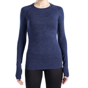 Camiseta Deportiva de Compresión con Cuello en V, Transpirable y de Secado Rápido, Personalizada, de Alta Calidad, para Mujer, Tallas Grandes, Unisex - Product Image 1