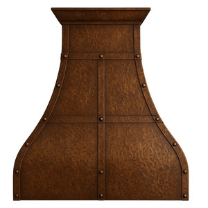 Campana Extractora de Cobre de Diseño Clásico Hecha a Mano con Ventilación para Chimenea, Montada en la Pared, en Oferta a Precio Mayorista - Product Image 3