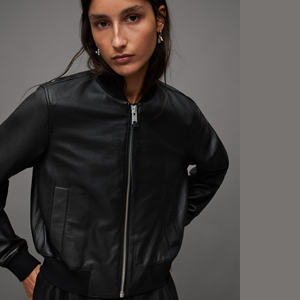 Chaqueta de Cuero Ecológica para Mujer, con Cierre y Detalles de Piel, Estilo Casual de Invierno, Chaqueta de Cuero Genuino para Mujer - Product Image 6