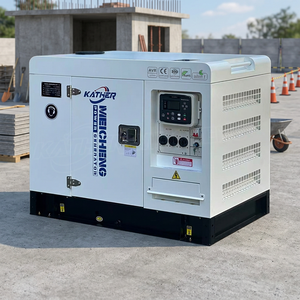 Groupes électrogènes diesel super silencieux 12/15/18/20/25 KVA, conformes RoHS, insonorisés, portables, pour la production d'<span class=keywords><strong>électricité</strong></span> <span class=keywords><strong>en</strong></span> veille - Product Image 1