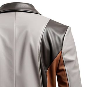 Nouvelle veste en cuir pour homme, tendance, tissu durable, best-seller, légère, prix raisonnable, veste en cuir tendance - Product Image 4