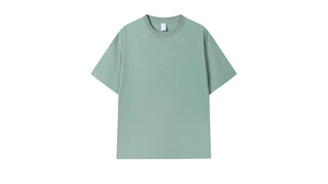 T-shirt uni à col rond pour homme, 100 % coton, manches courtes, coupe classique, doux, respirant, haut décontracté d'été pour tous les jours - Product Image 4